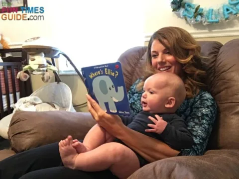 I've been reading to my son since he was a newborn. We love books!