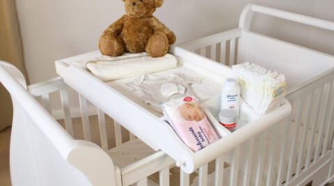 A mom of three shares her list of things you do NOT need for the baby changing table.