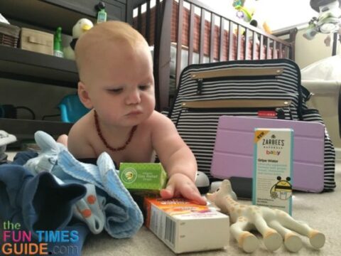 baby diaper tote items