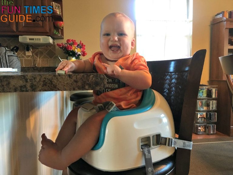 My Bumbo Baby Seat Review It's A Floor Seat, A High Chair, And A