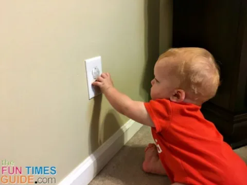 Buying child proof outlets is one of the most common ways to start toddler proofing your house. 