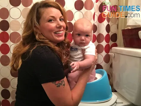 diaper free baby potty training tips