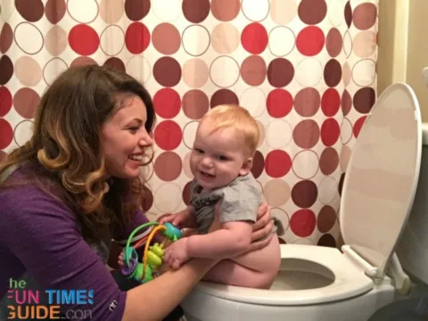 We have been doing Elimination Communication potty training for almost 1 year. Here is what it has been like, plus the pros and cons of practicing EC.