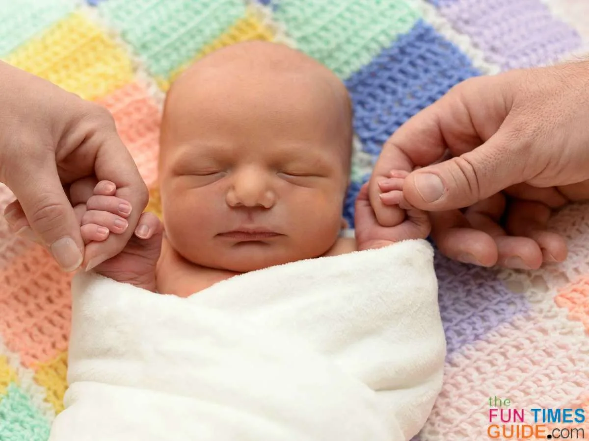 My newborn son... swaddled in love. Looking for an alternative use of baby blankets now that your child has outgrown them? Here's a list of places to donate baby blankets in the U.S. 