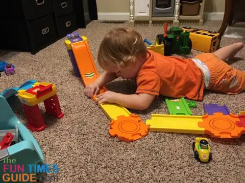As a parent, I love to see him so engaged when he's playing.