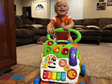 Mom & Baby Review The VTech Sit To Stand Learning Walker - Photos And ...